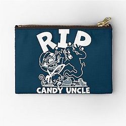 Distractible Merch Candy Uncle Premium Zipper Pouch