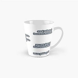 distractible quotes sticker pack Tall Mug
