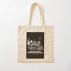 Distractible Merch Monochrome Cotton Tote Bag