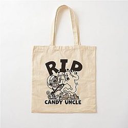 Distractible Merch Candy Uncle Cotton Tote Bag
