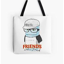 Distractible Fridge Mimic All Over Print Tote Bag
