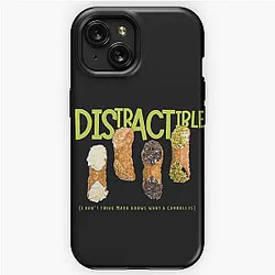 Distractible Podcast - Cannoli Bit iPhone Tough Case