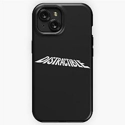 Distractible Podcast HD Logo iPhone Tough Case