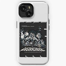 Distractible Merch Monochrome Distractible iPhone Tough Case