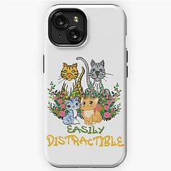 Easily Distractible iPhone Tough Case