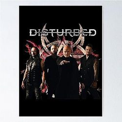 Disturbed   Rock Band Tee Ten Thousand Fists Poster RB0301