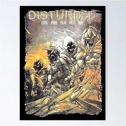 Disturbed Band art Poster RB0301