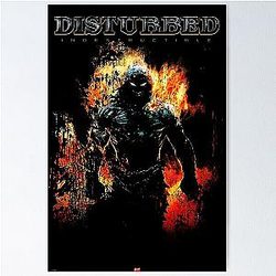 Disturbed logo Poster RB0301