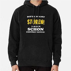 Please do not disturb I am disturbed enough Pullover Hoodie RB0301