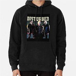 Immortal Threads Disturbeds Band Tees Defying Conventions In The Realm Of Rock Chic Pullover Hoodie RB0301