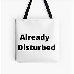 Already Disturbed All Over Print Tote Bag RB0301