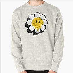 disturbed flower Pullover Sweatshirt RB0301