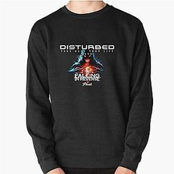 Disturbed 2024 Tour art retro Pullover Sweatshirt RB0301