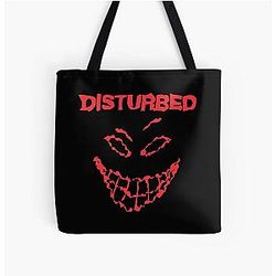 Disturbed down with the sickness All Over Print Tote Bag RB0301