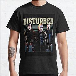 Immortal Threads Disturbeds Band Tees Defying Conventions In The Realm Of Rock Chic Classic T Shirt RB0301