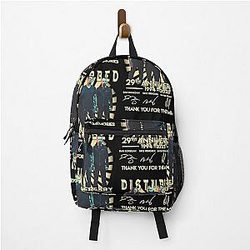 Disturbed Band 29th Anniversary 1994 2023 Thank You For The Memories Backpack RB0301