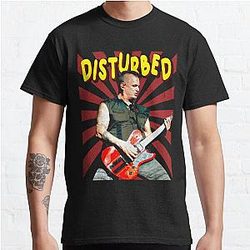 Indestructible Threads Disturbeds Band Tees Unleash Your Inner Warrior In Rock Infused Style Classic T Shirt RB0301