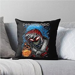 Disturbed Band Throw Pillow RB0301