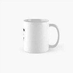 black disturbed smile Classic Mug RB0301