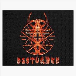 heavy metal disturbed band Jigsaw Puzzle RB0301