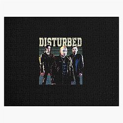 Immortal Threads Disturbeds Band Tees Defying Conventions In The Realm Of Rock Chic Jigsaw Puzzle RB0301