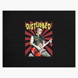 Indestructible Threads Disturbeds Band Tees Unleash Your Inner Warrior In Rock Infused Style Jigsaw Puzzle RB0301