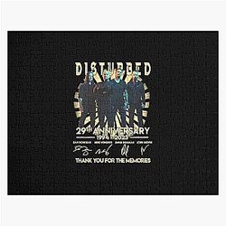Disturbed Band 29th Anniversary 1994 2023 Thank You For The Memories Jigsaw Puzzle RB0301