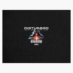 Disturbed 2024 Tour art retro Jigsaw Puzzle RB0301