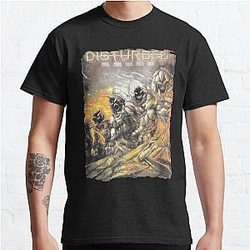 Disturbed Band art Classic T Shirt RB0301