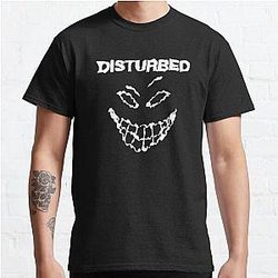 white disturbed smile Classic T Shirt RB0301