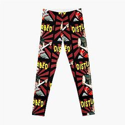Indestructible Threads Disturbeds Band Tees Unleash Your Inner Warrior In Rock Infused Style Leggings RB0301