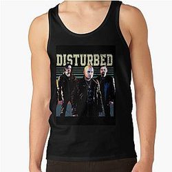Immortal Threads Disturbeds Band Tees Defying Conventions In The Realm Of Rock Chic Tank Top RB0301