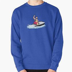 DJ Khaled Jetski Pixel Art H3H3Productions Pullover Sweatshirt