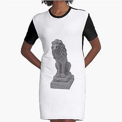LION ORDER DJ KHALED BLESS UP Graphic T-Shirt Dress