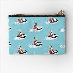 DJ Khaled Jetski Pixel Art H3H3Productions Zipper Pouch