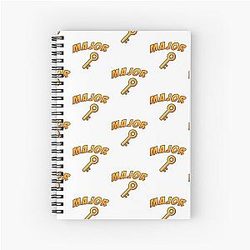 Major Key by DJ Khaled Spiral Notebook