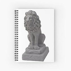Lion Order DJ Khaled Snapchat Bless Up Spiral Notebook