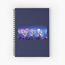 SEVENTEEN ft. DJ Khaled - LOVE MONEY FAME - Neon Nightscape Notebook