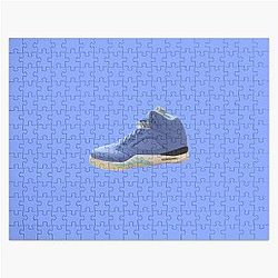 New Air DJ Khaled Cornflower Blue 2023 Sneakers Jigsaw Puzzle
