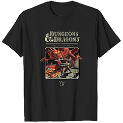 Dungeon & Dragon 1974 DnD Black T-shirt