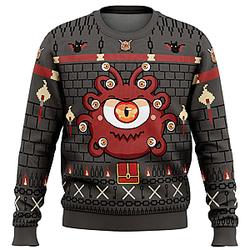 Dungeons and Dragons The Beholder Ugly Christmas Sweater