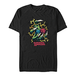 Electric Dice Roll NTAN2204 Dungeons &amp; Dragons T-Shirt