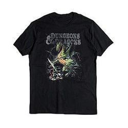 Vintage Companions Rules Green Dragon TTPM2403 Dungeons &amp; Dragons T-Shirt