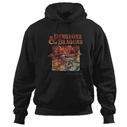 Vintage PTTT2504 Dungeons &amp; Dragons Hoodie