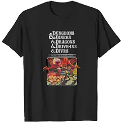 Nerdy Cooking PTTT1305  Dungeons &amp; Dragons T-Shirt