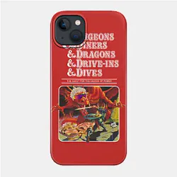 Nerdy Cooking PTTT1305  Dungeons &amp; Dragons Phone Case