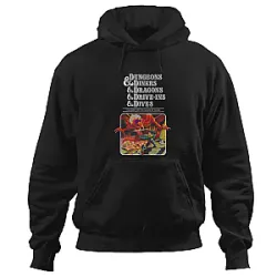 Nerdy Cooking PTTT1305  Dungeons &amp; Dragons Hoodie