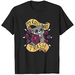 RPG Raccoon PTTT1305  Dungeons &amp; Dragons T-Shirt
