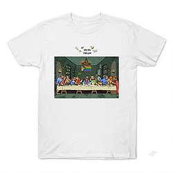 Last Supper Party Graphic Tee LA2406 Dungeons &amp; Dragons T-Shirt