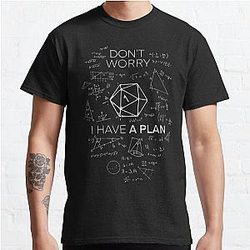 I have a plan! | Critical fail DnD Science of D20  Classic T-Shirt RB1210